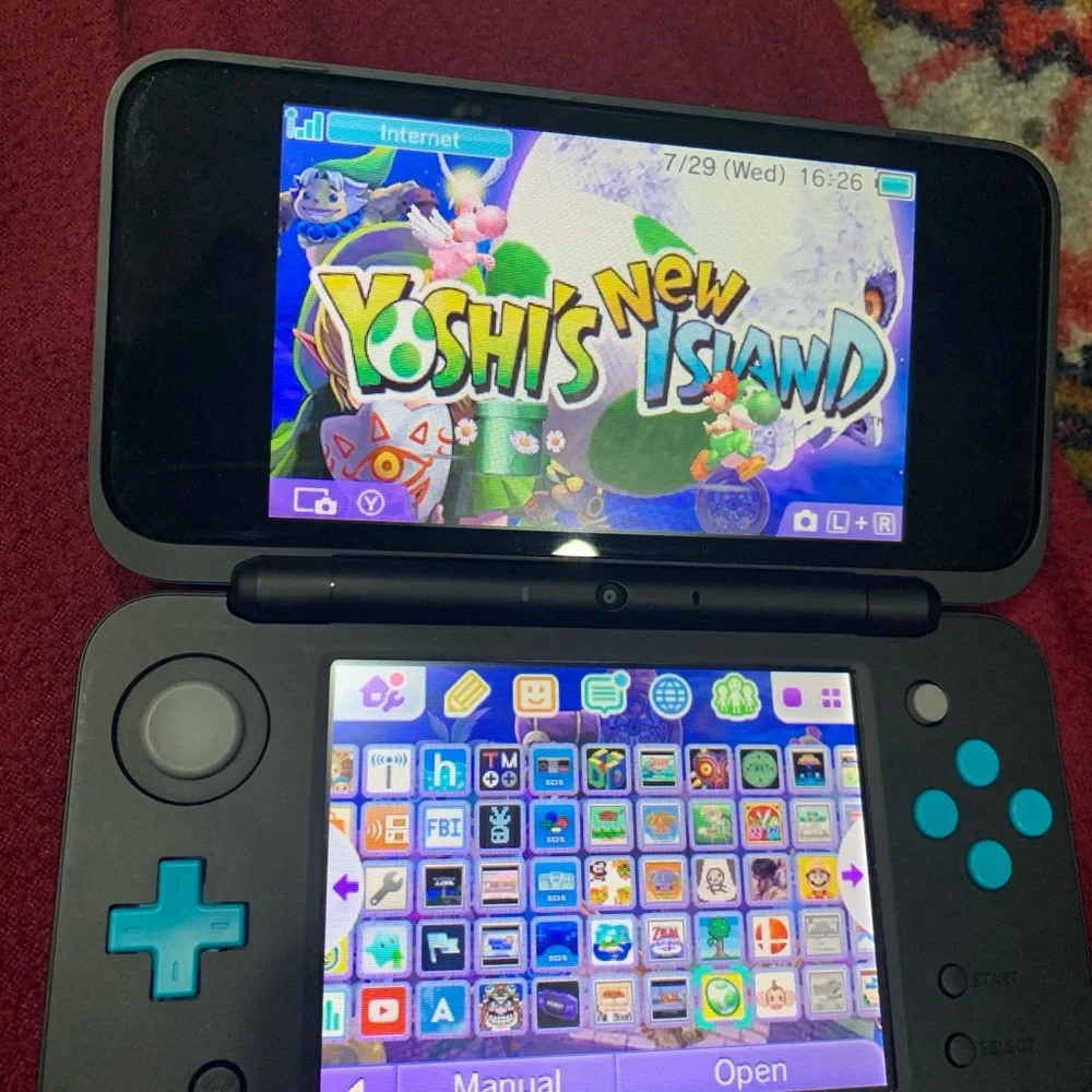 New 2ds xl 256gb with games